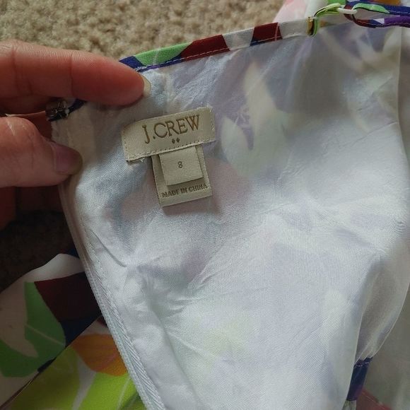 J.CREW MINI DRESS FLORAL PRINT - Picture 7 of 7